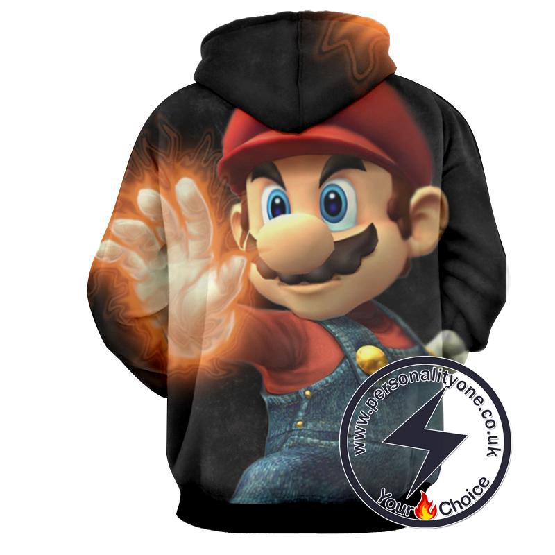 Super Mario - Super Mario Sweat Shirt - Super Mario Hoodies